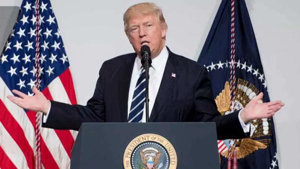 DONALD TRUMP. El presidente había criticado duramente al organismo antes de asumir. FOTO TOMADA DE ELCOMERCIO.COM