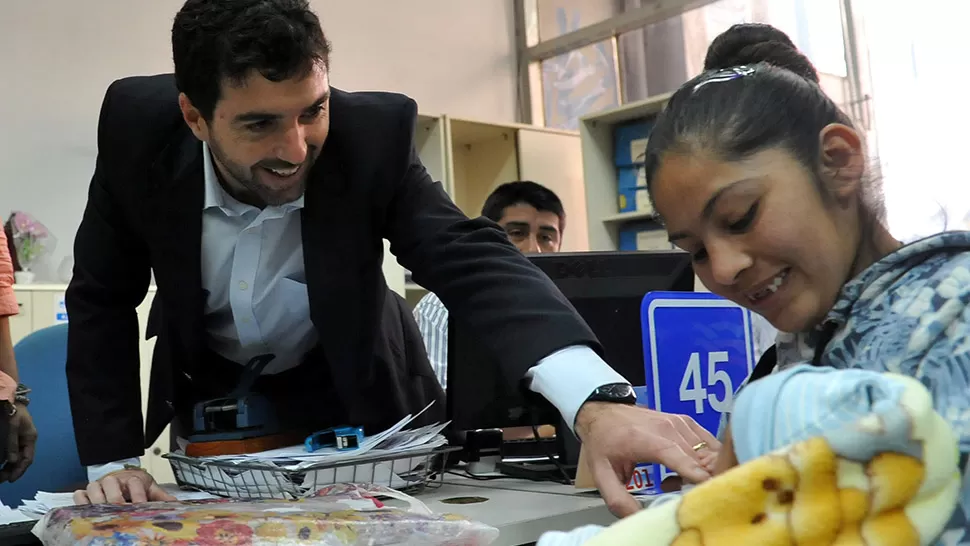 FUNCIONARIO. El Director Ejecutivo de la Anses, Emilio Basavilbaso, en su visita a Tucumán en septiembre de 2016. FOTO DE ANSES.GOB.AR. 