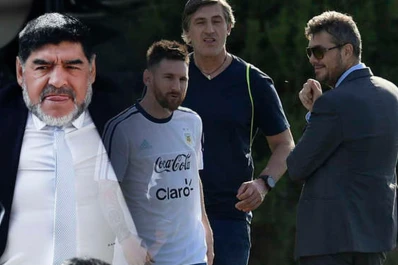 Maradona: si Tinelli no se va de la Comisión de Selecciones de AFA renuncio a la FIFA