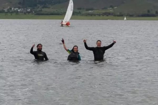 Los Optimist y Lasers se lucieron por primera vez en el torneo local