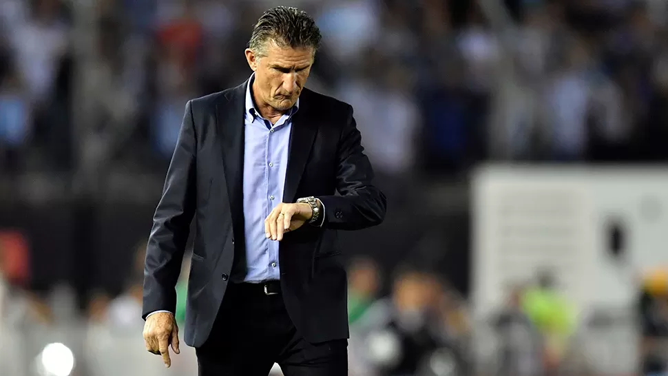 Bauza evitó hacer una autocrítica sobre el bajo nivel que mostró el equipo. TÉLAM