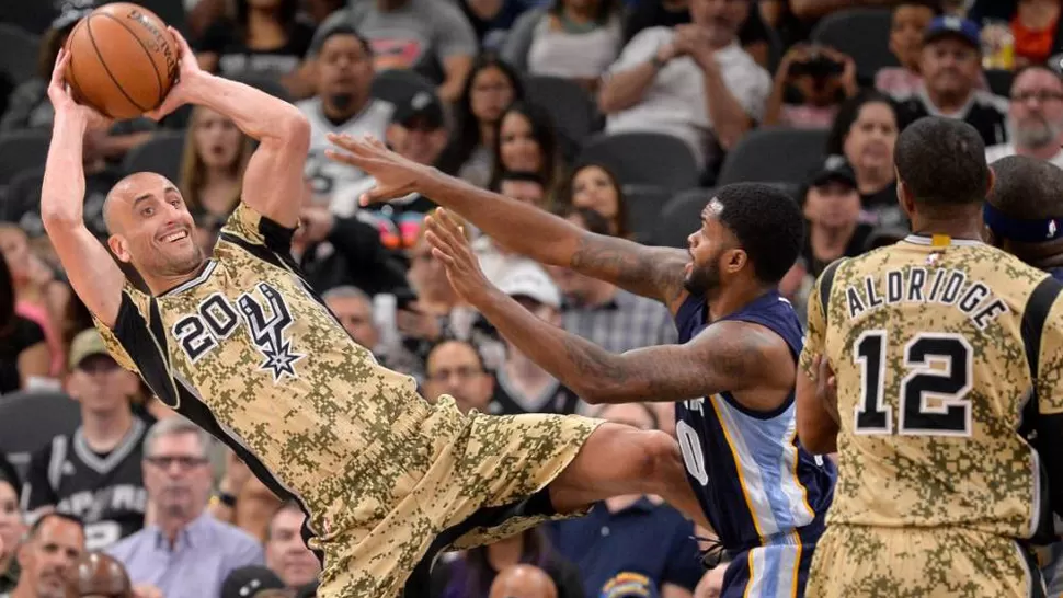 SPURS VS MEMPHIS. FOTO TOMADA DE TYCSPORTS.COM