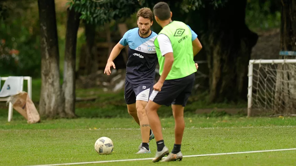 Canuto podría ser infiltrado para estar ante Temperley. LA GACETA/FOTO DE INÉS QUINTEROS ORIO