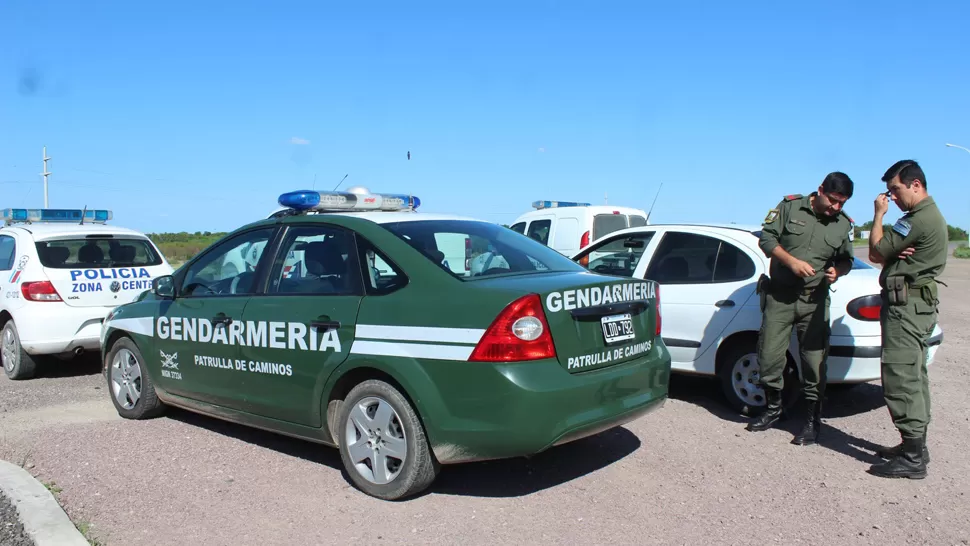 PROCEDIMIENTO DE GENDARMERÍA. FOTO DE ARCHIVO TOMADA DE NUEVODIARIOWEB.COM