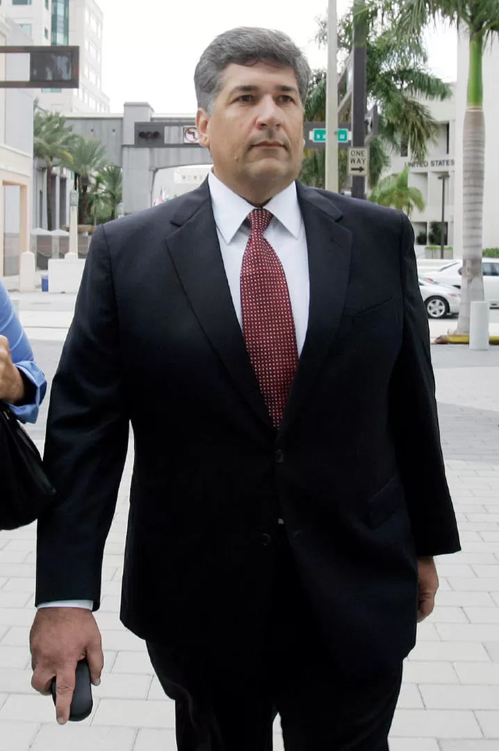 “VALIJERO”. Antonini había llegado al país en un vuelo alquilado por Enarsa.  