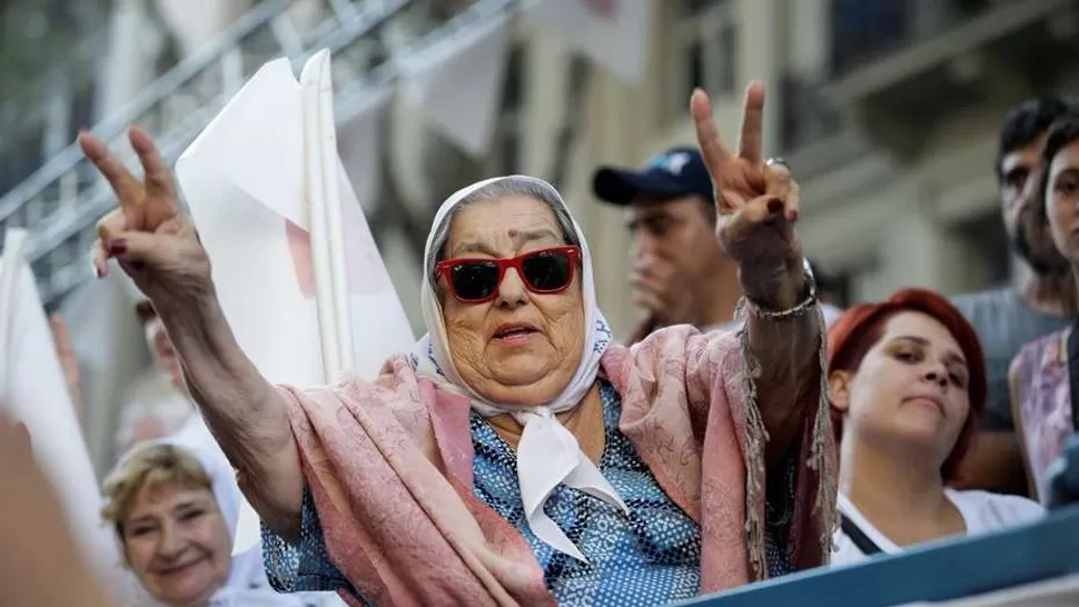 HEBE DE BONAFINI. FOTO TOMADA DE CLARIN.COM