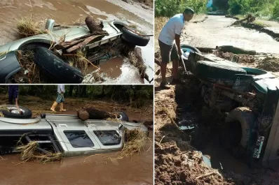 Habló el docente de la camioneta enterrada: a ninguna autoridad se le movió ni un pelo