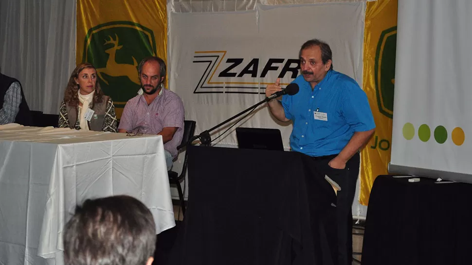 Eduardo Romero, coordinador del subprograma Caña de Azúcar de la Estación Experimental Agroindustrial Obispo Colombres. FOTO GENTILEZA EEAOC