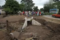 Quedan evacuados y muchas familias aisladas en el sur