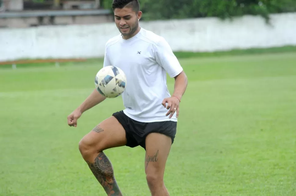 MENTALIZADO EN MEJORAR. Moreira acepta que su rendimiento está en baja, pero asegura que el equipo se recuperará. la gaceta / foto de hector peralta 