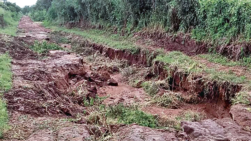 En Burruyacu, 60 familias quedaron aisladas como consecuencia de las tormentas