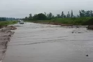 Cortan Ruta 38 a la altura de Huasa Pampa Sur