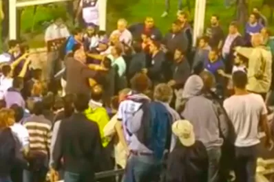 Masso dio su versión del hecho y realizó la denuncia policial contra la seguridad de Atlético