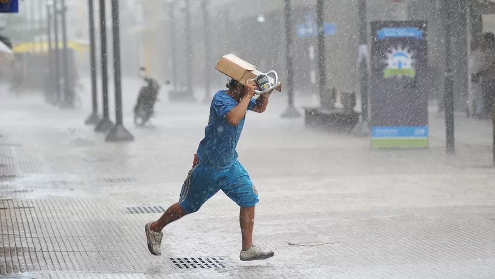 TORMENTA. LA GACETA/ JUAN PABLO SANCHEZ NOLLI.