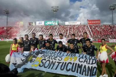 El pueblo de San Martín cumplió: La Ciudadela se llenó de rojiblanco