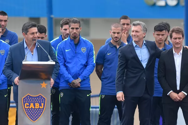 Con Macri presente, Boca celebró sus 112 años e inauguró un nuevo predio