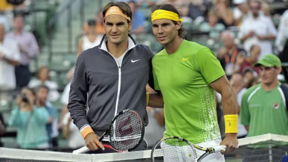 ROGER FEDERER Y RAFAEL NADAL. MDZOL.COM