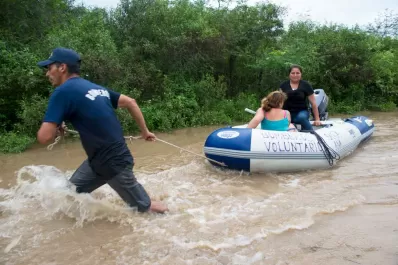El drama de la inundación, por dentro