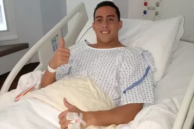Funes Mori fue operado con éxito en la rodilla