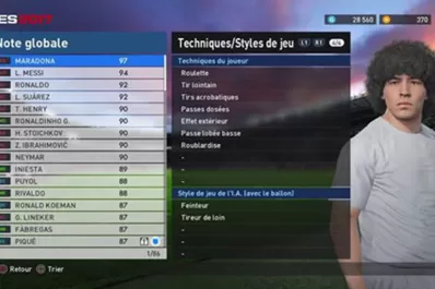 Konami le respondió a Maradona por los derechos de su imagen en el PES 2017