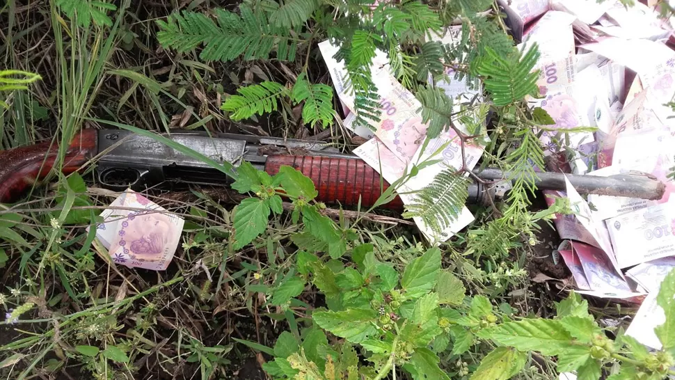 Las fotos de una mañana llena de tensión en Burruyacu tras el robo al Correo
