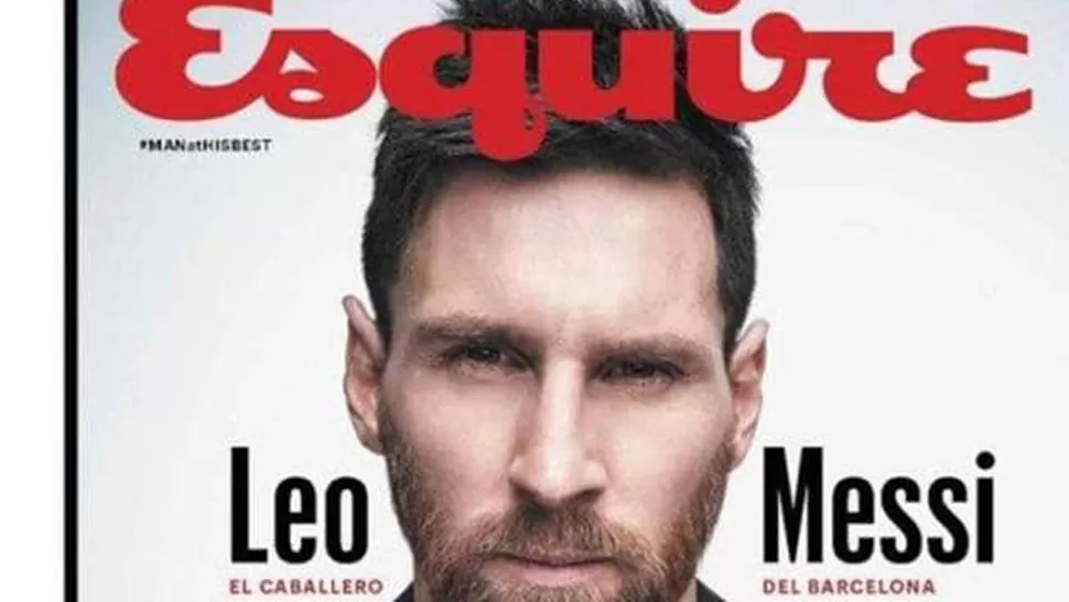 MESSI TAPA DE LA REVISTA ESQUIRE