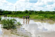 Temen que el pueblo quede tapado por el dique Frontal