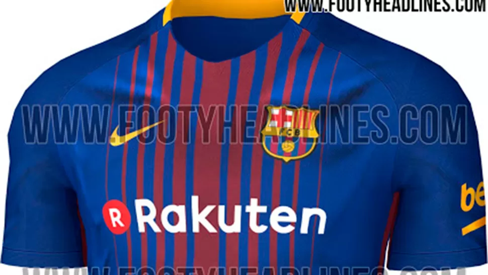 Conocé cómo será la nueva camiseta de Barcelona