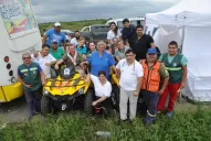 Sin alarmas en la madrugada, el primer rescate lo hizo el 107