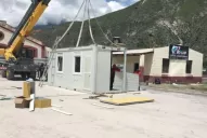 Amaya ofrece casas container para evacuados