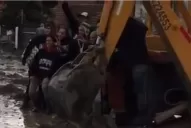 Videos: inundados de Comodoro Rivadavia echaron a militantes de La Cámpora