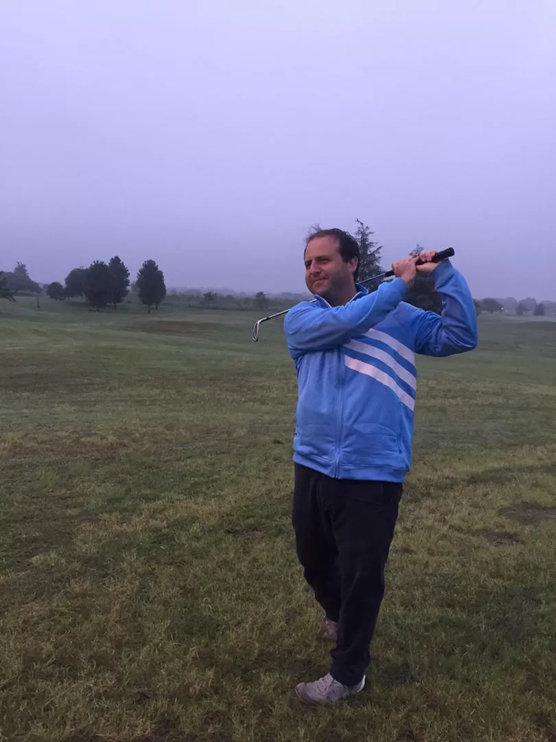 EL GANADOR. Juan Pablo Nougués hizo una ronda de 70 golpes. prensa jockey club