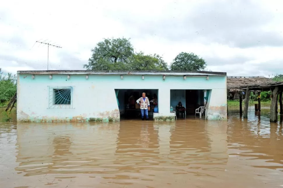 CONTRASTE. El ingeniero Lamelas remarcó que durante el período diciembre-enero el problema fue la sequía. LA GACETA / FOTO DE FRANCO VERA.-