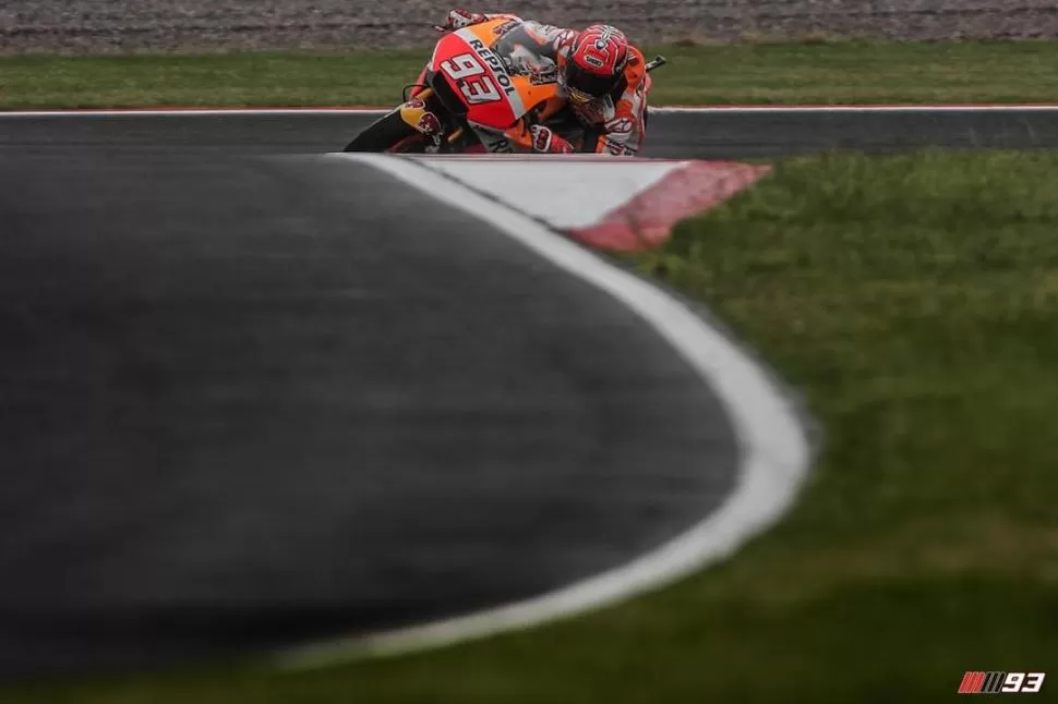 ACOSTUMBRADO. Marc Márquez ya sabe lo que es ganar en territorio argentino; esta tarde, a bordo de su Honda, buscará poner su nombre al tope de la lista. motogp