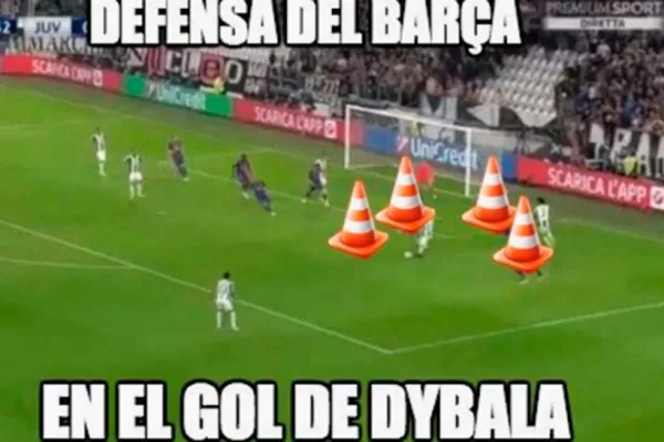 Todos los memes de la goleada de Juventus sobre Barcelona