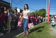 El show empezó abajo del escenario