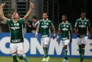 Palmeiras le ganó en la última jugada a Peñarol y se sigue liderando el grupo