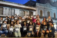 Vecinas y amigas salteñas de Ornella Dottori marcharon por las calles de Salta