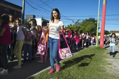 El show empezó abajo del escenario