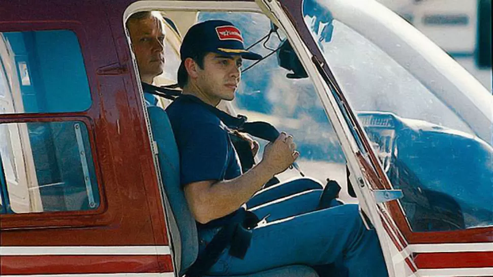 DUSAS Y SOSPECHAS. Carlos Menem declaró que a su hijo lo mataron y que sabe quién lo hizo. FOTO ARCHIVO