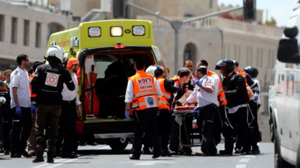 ATAQUE A TURISTA EN JERUSALÉN. FOTO TOMADA DE LARAZON.ES