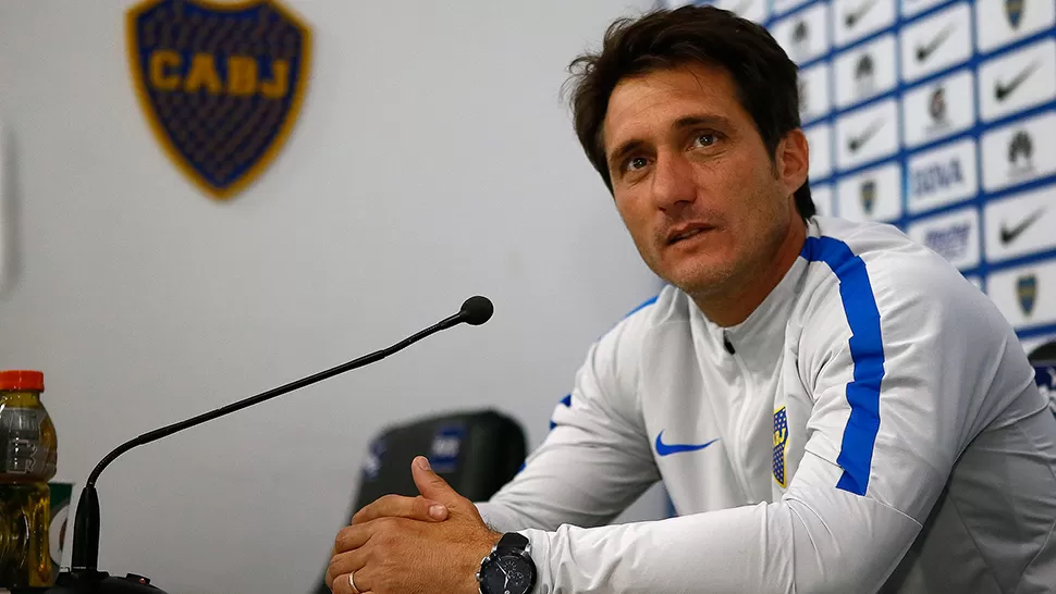 Guillermo Barros Schelotto, entrenador xeneize.
FOTO TOMADA DE PRENSA CLUB ATLÉTICO BOCA JUNIORS.