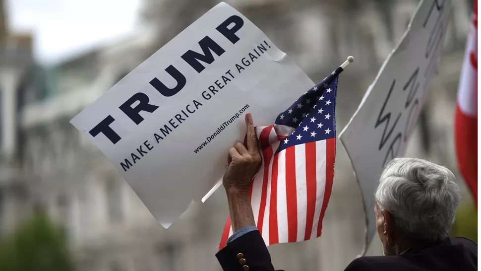 MANIFESTACIÓN CONTRA TRUMP EN NEW YORK. FOTO DE REUTERS.