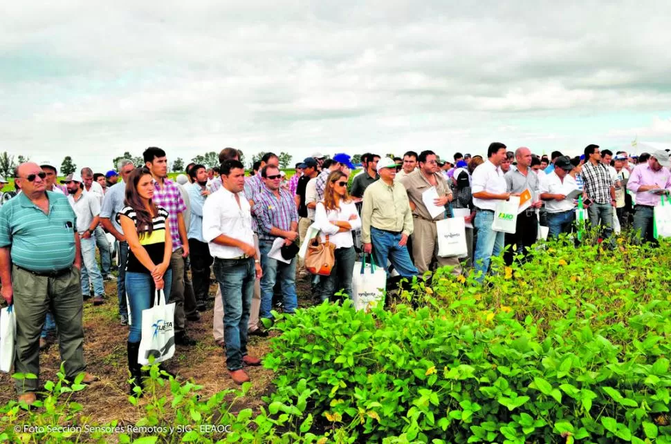 OBJETIVO. Los productores estuvieron atentos a las sugerencias de la Eeaoc. eeaoc