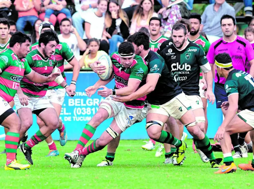 POSIBILIDADES. Tucumán Rugby y Huirapuca son los que pueden seguir en carrera por el título en el Nacional de Clubes A. la gaceta / foto de DIEGO ARAOZ (archivo)