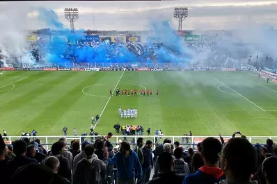 Mirá el recibimiento para Atlético ante San Lorenzo