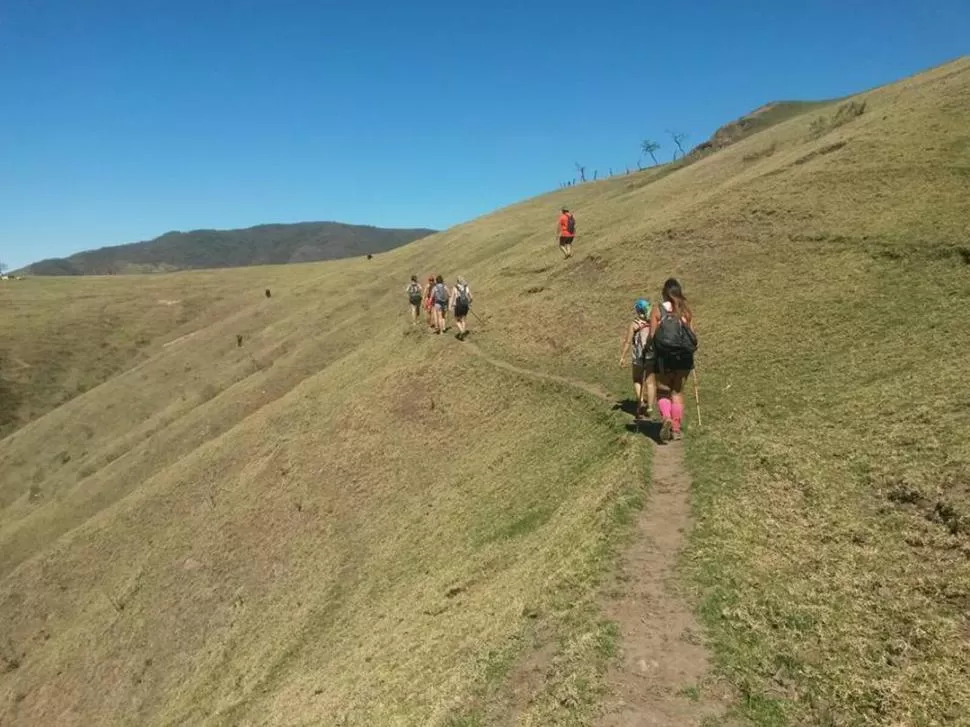 AL INFINITO, Y MÁS ALLÁ. Los senderistas deben asumir desafíos con varias complejidades para echar a volar sus sueños de libertad; lograr una mejor calidad de vida y disfrutar experiencias renovadoras. 