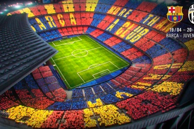 Barcelona prepara un recibimiento único para la revancha ante Juventus