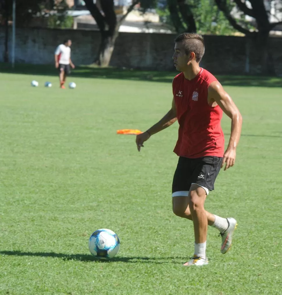 OPORTUNIDAD. Rizo, que ayer tuvo una buena práctica, podría jugar de movida. la gaceta / foto de antonio ferroni