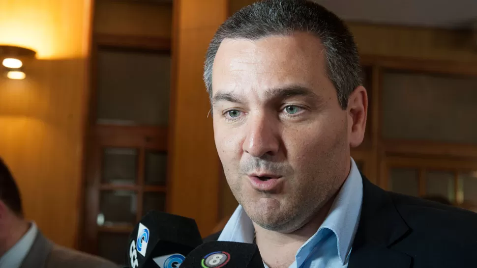 ALBERTO COLOMBRES GARMENDIA. Legislador por PRO-Cambiemos. ARCHIVO